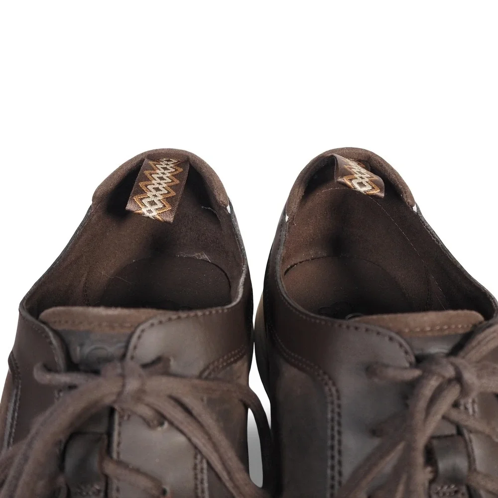 UGG Union Derby Hyperweave Waterproof Leather Oxfords Mens 11 Dark Brown 1104692